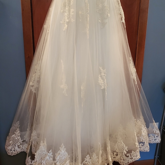 Jadore evening wedding dress size 10 - Picture 6 of 7
